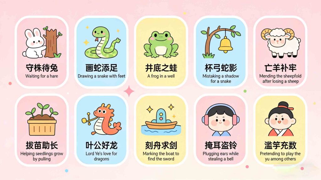 10 Common Chinese Idioms for Foreign Learners