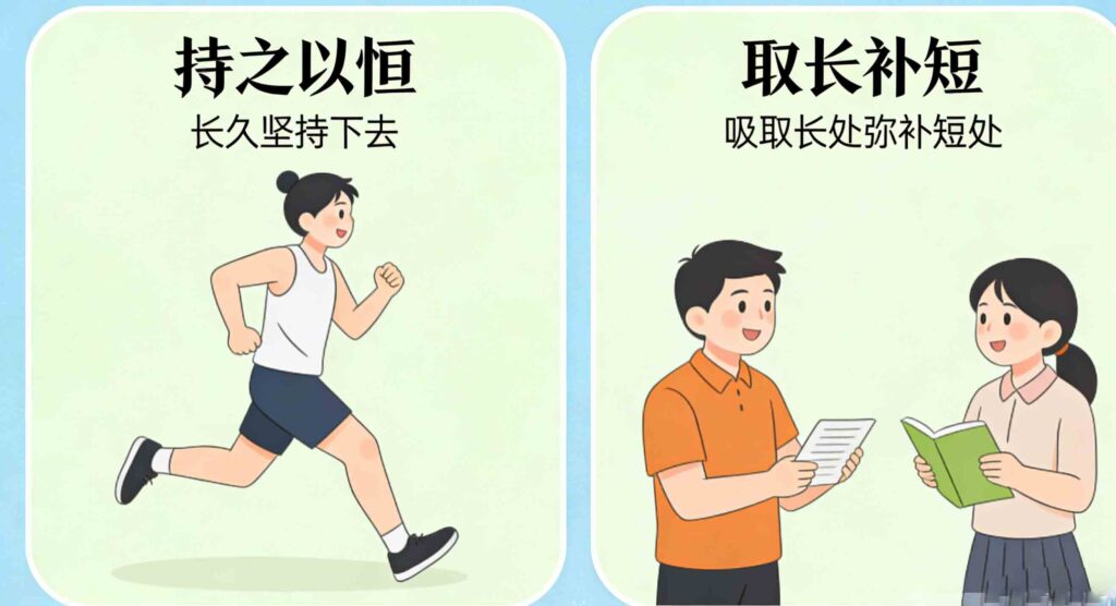 Common AP Chinese idioms with meanings