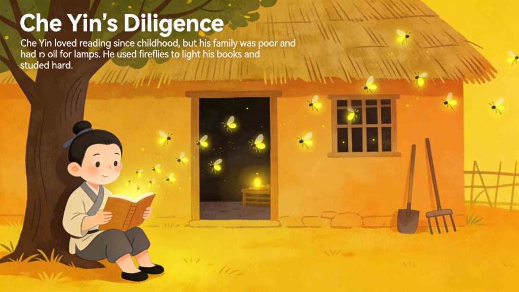 Children learning the Che Yin story – Chinese cultural education