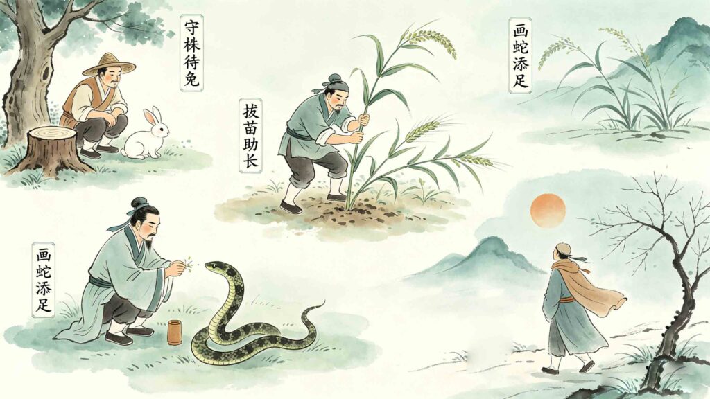 chinese four character idioms illustrated stories for beginners
