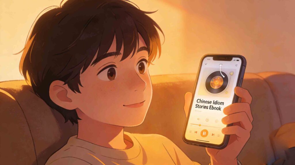 chinese idiom stories ebook for kids with colorful illustrations
