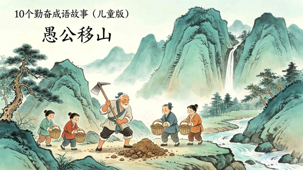 10 hardworking chengyu chinese stories for kids pdf