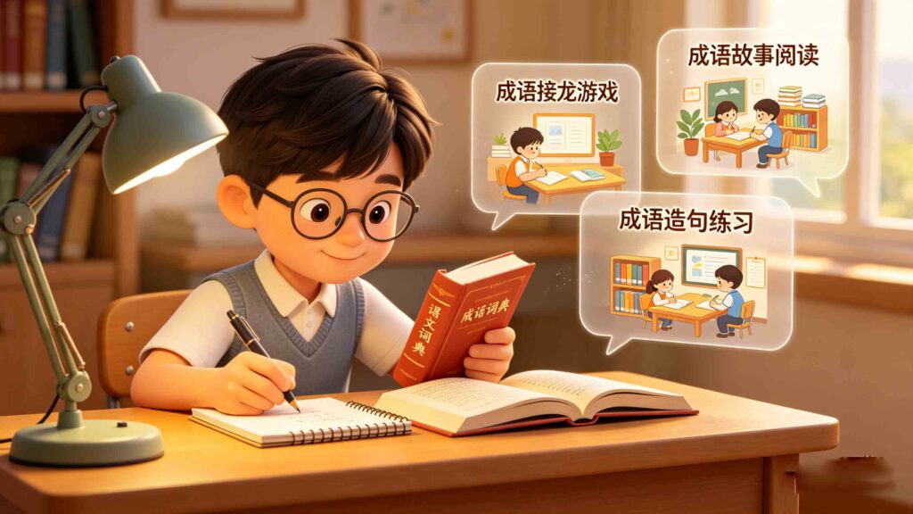 effective ways to use chinese chengyu list 3d render