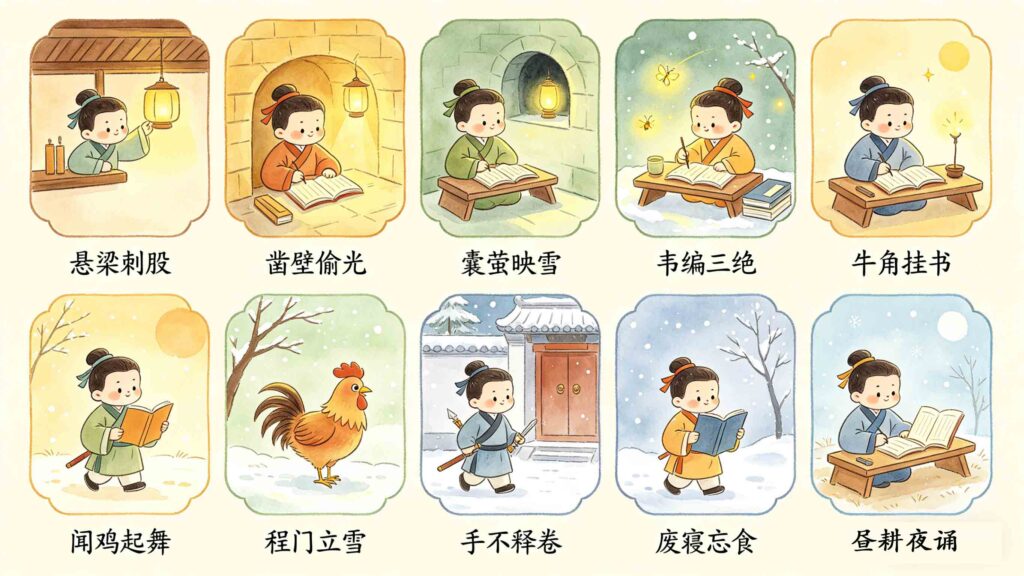 10 hardworking chinese idiom stories for children pdf